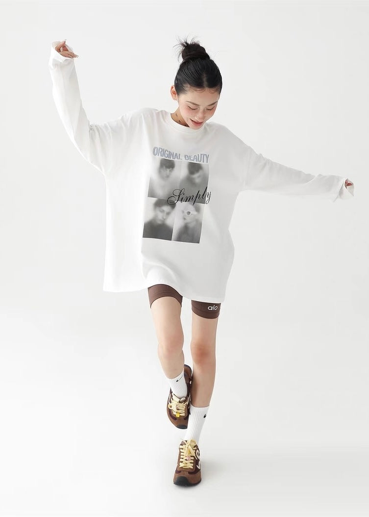 Loose casual print shirt / AS1287