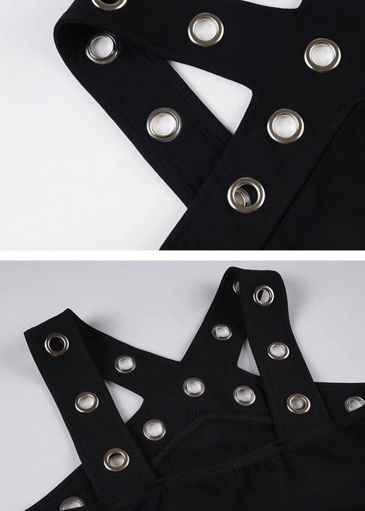 デザインニッチサスペンダーベスト / VO1114