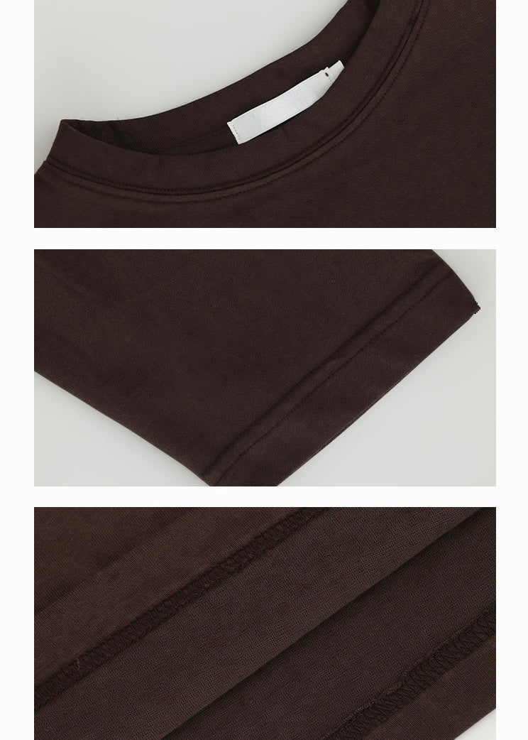 All-match loose long T-shirt / AS1199 