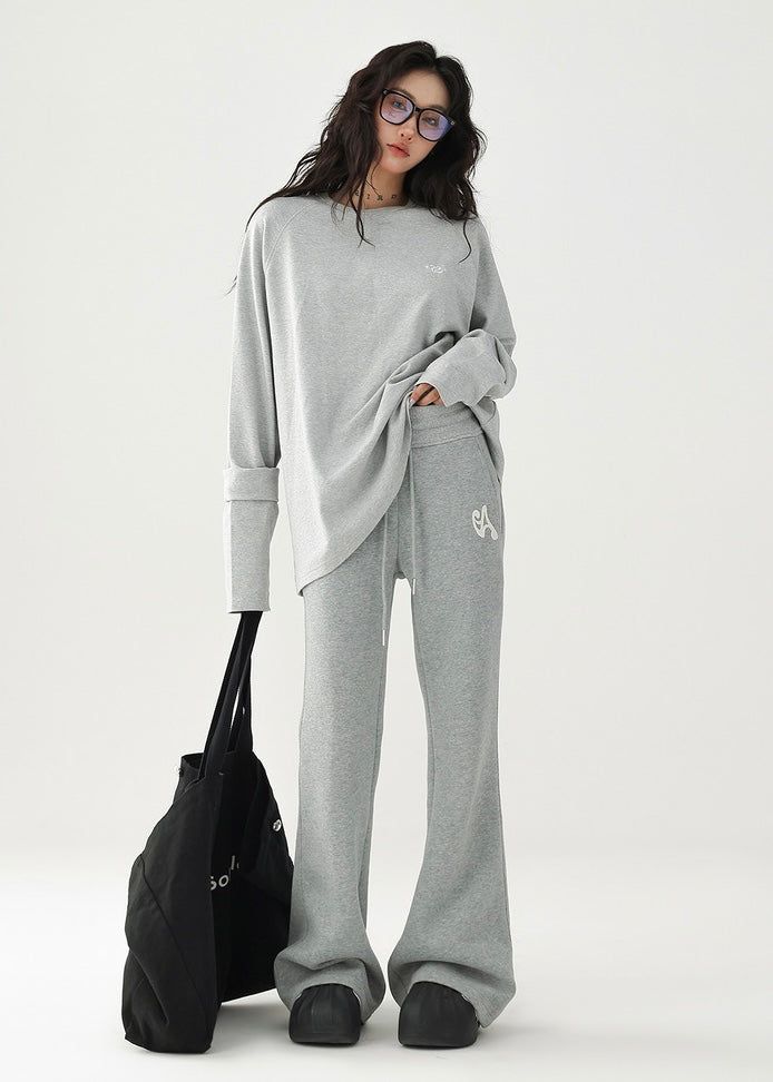 flare sweatpants / AS1180 