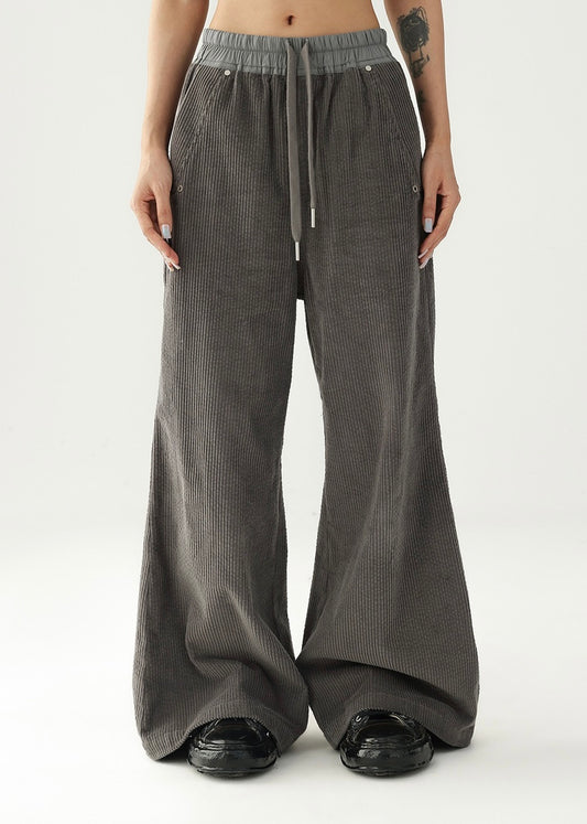 loose fit corduroy pants / AS1186