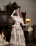 Basel French Elegant Long Tailored Skirt Set / DR02