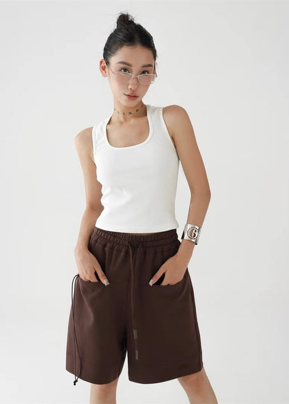 Slim fit sleeveless top / AS1290