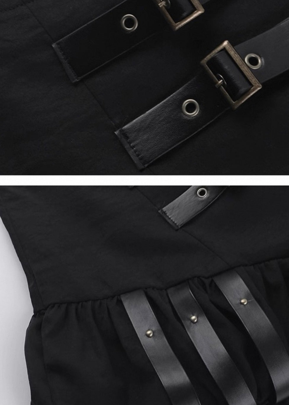 PUレザーベルトパンプキンパンツ / VO1212