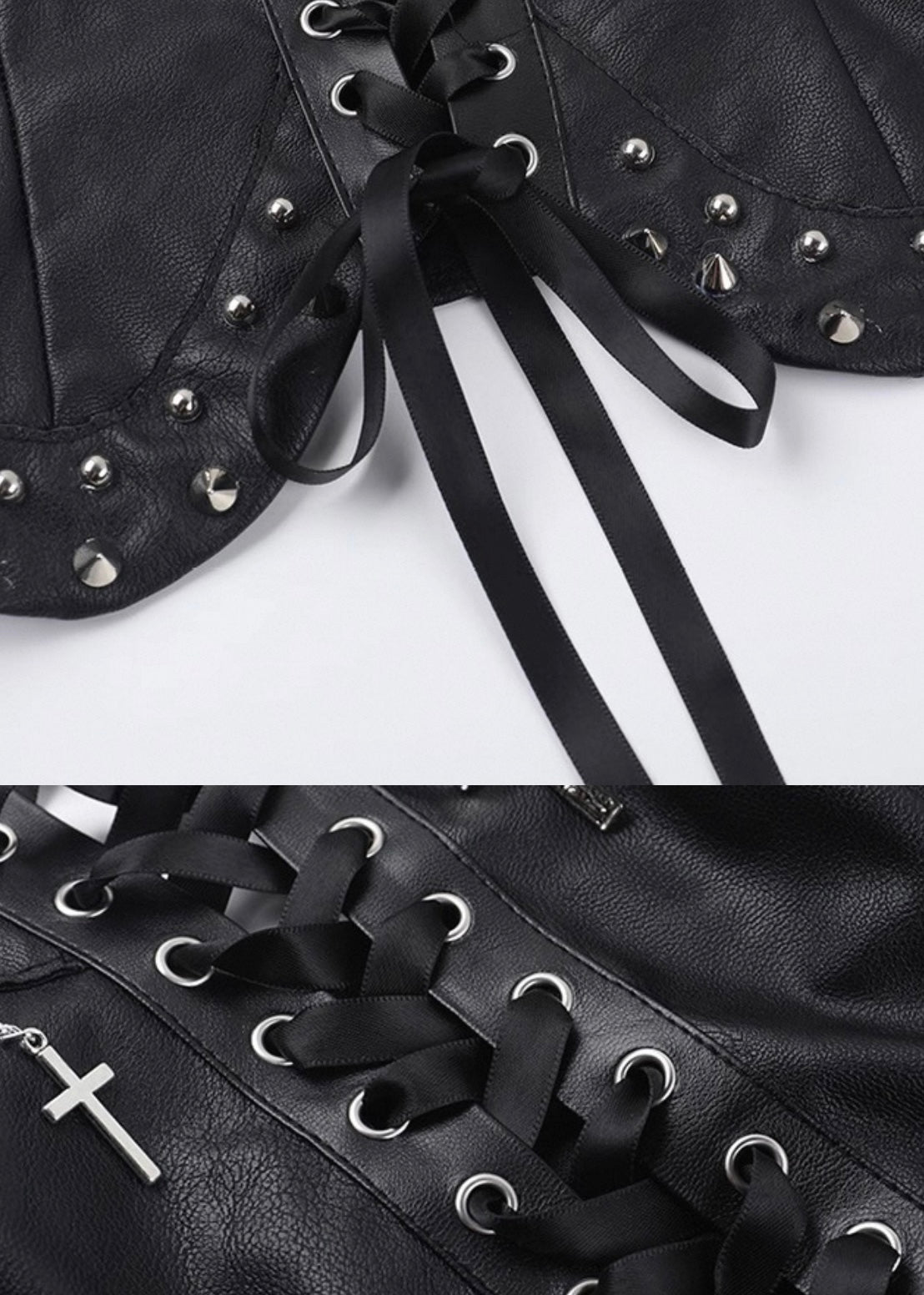 クロスストラップコルセットトップス / VO1238