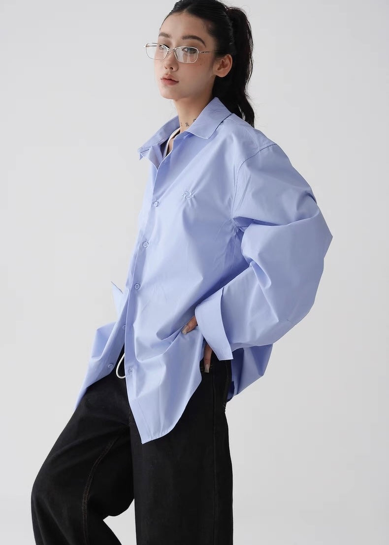 Loose casual relaxed shirt / AS1274