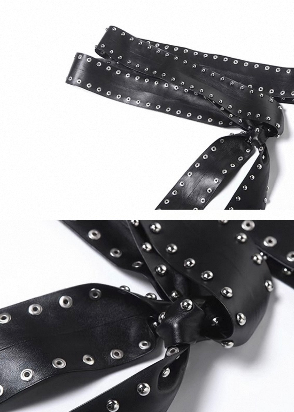 スタッズベルト付きフレアパンツ / VO1187