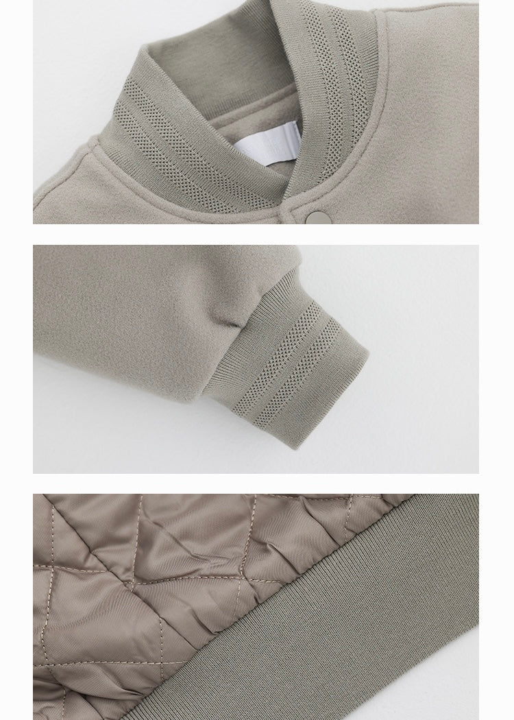 baseball jersey padded jacket / AS1130 