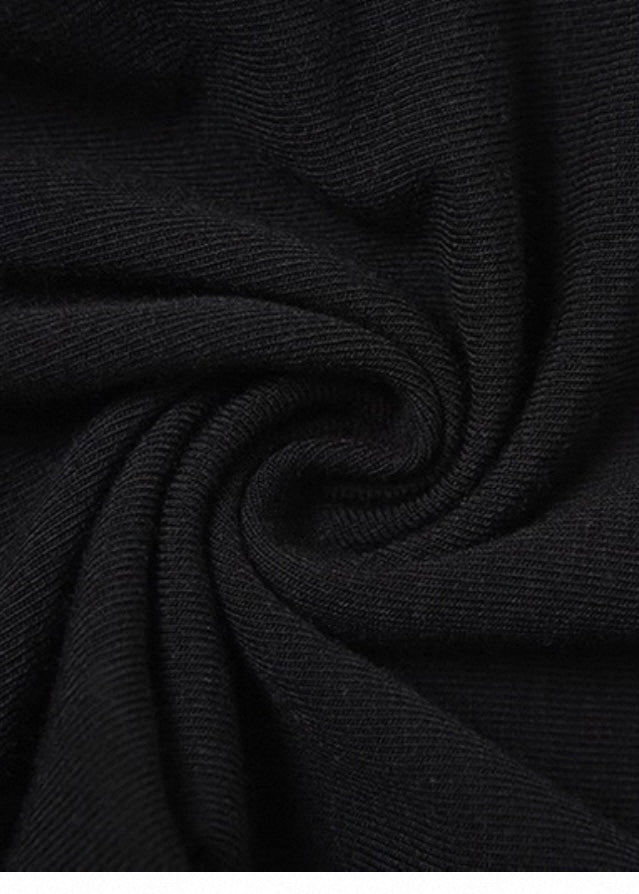 PUレザークロップドロングスリーブトップ / VO1188