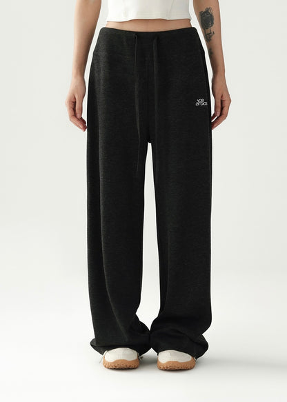 Loose drawstring straight pants / AS1203