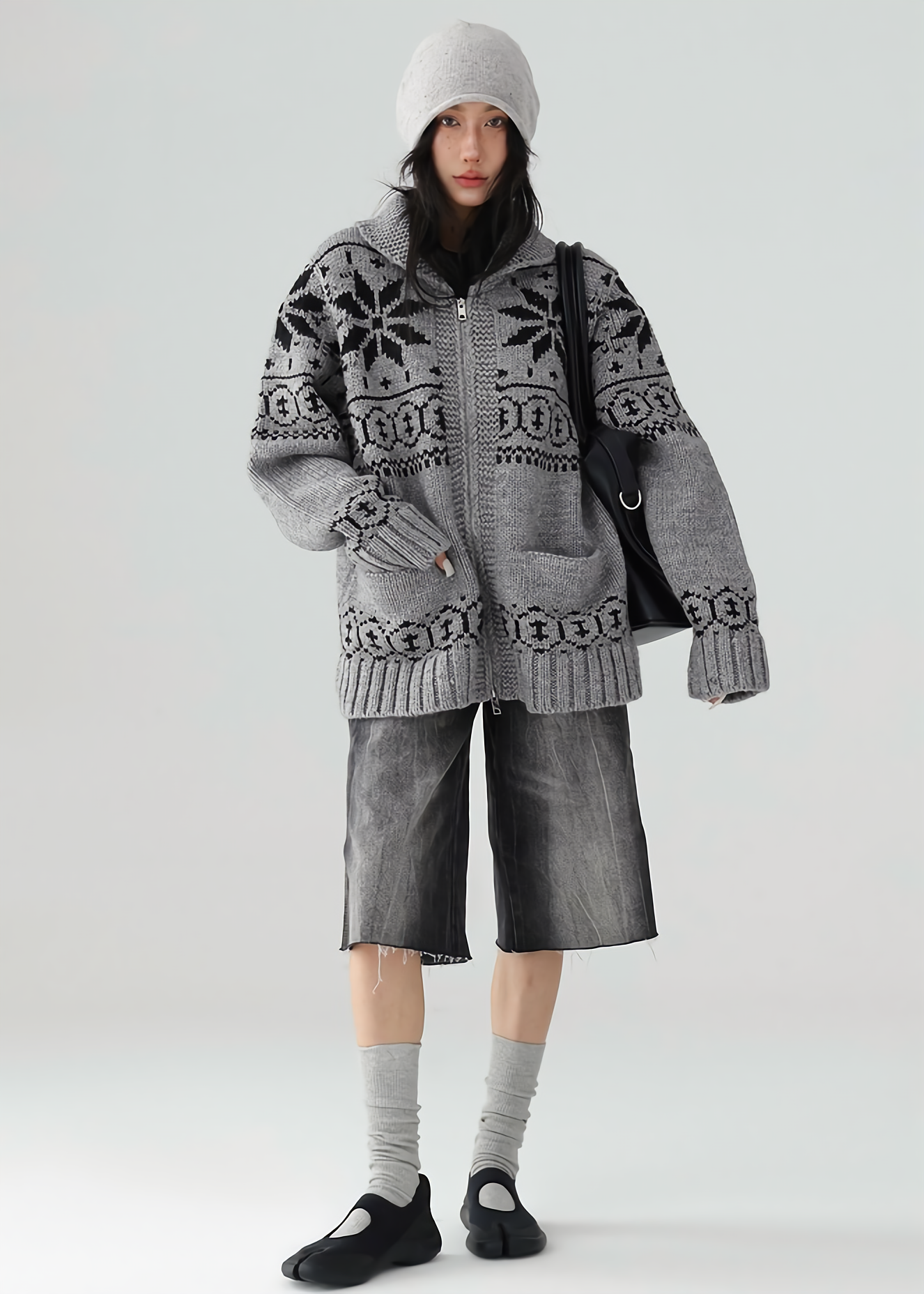 nordic cardigan sweater / AS1143