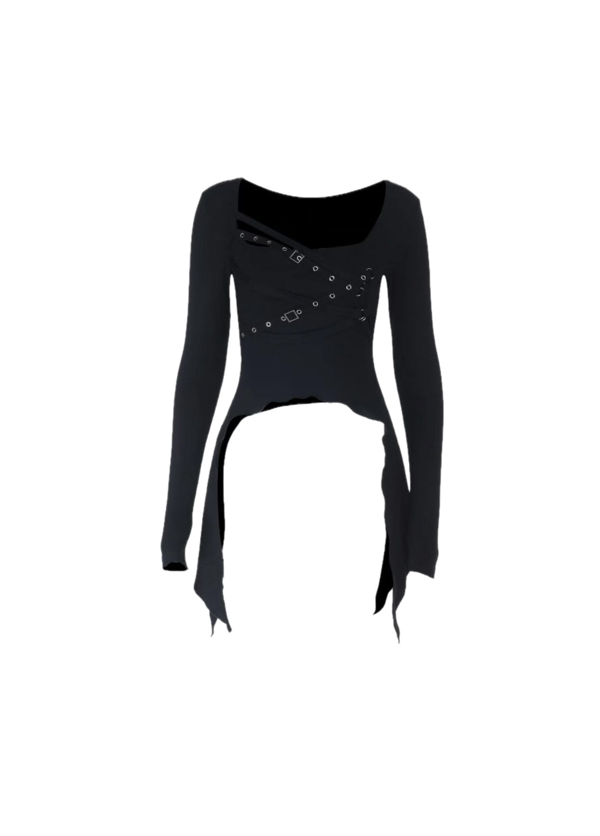 パンクリベットヘムトップス / vo1294