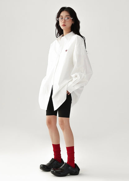 One-point long-sleeved shirt / AS1202 