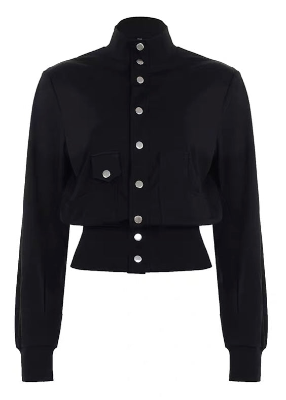 ハイネックショートジャケット / vo1288