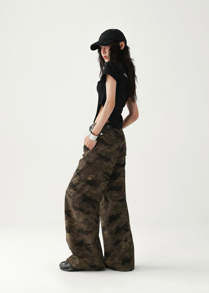 American Retro Camo Pants / AS1232
