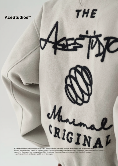 baseball jersey padded jacket / AS1130 