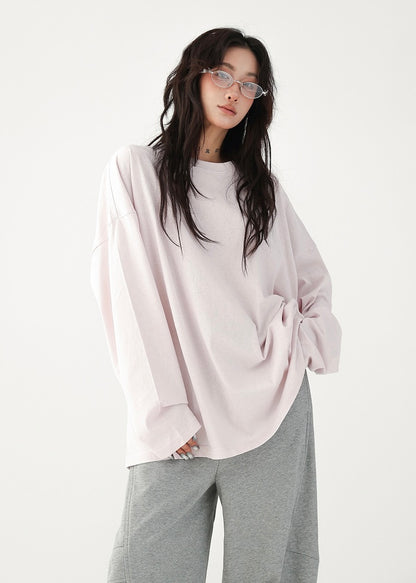 All-match loose long T-shirt / AS1199 