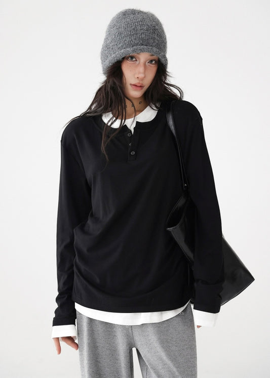 Two-piece long sleeve shirt / AS1193 