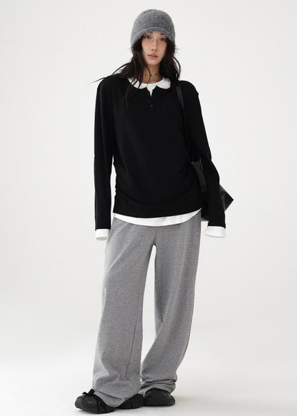 Two-piece long sleeve shirt / AS1193 