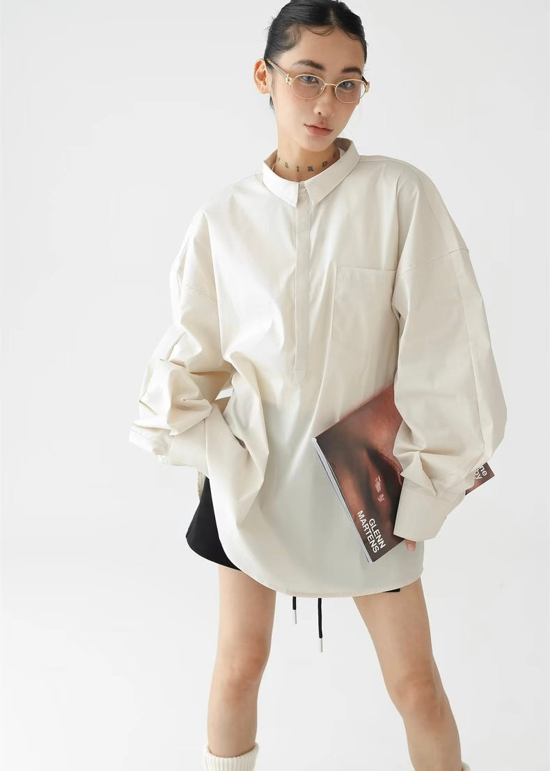 Loose long sleeve pullover / AS1297