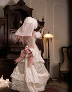 Basel French Elegant Long Tailored Skirt Set / DR02