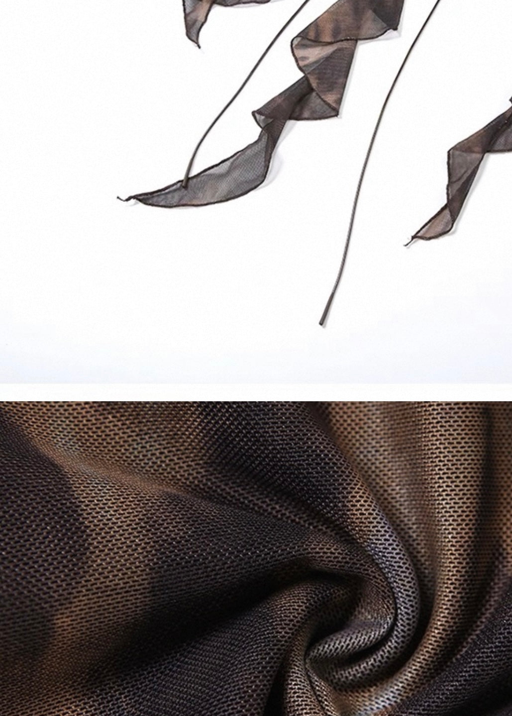 クロップラインショルダートップス / VO1190