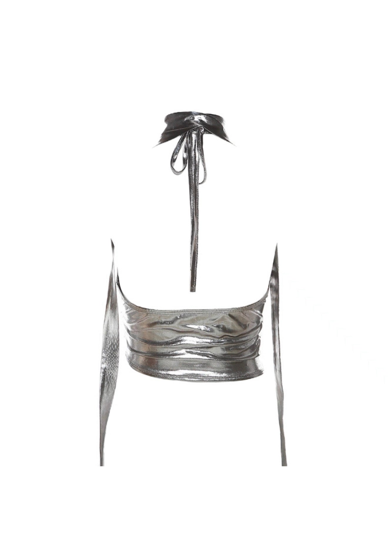 メタリックホルダーチューブトップ / VO1141