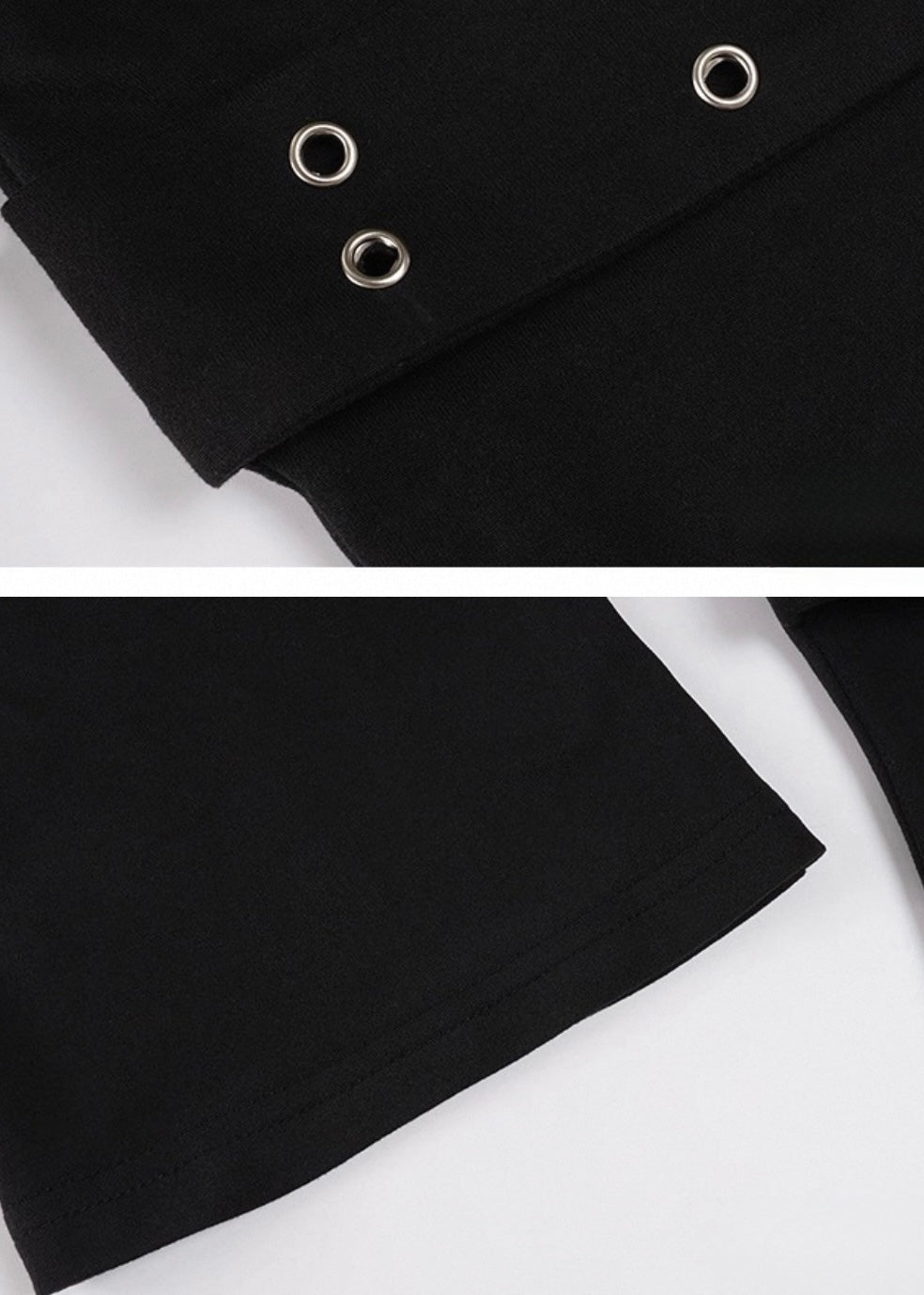 バックルデザイン長袖シャツ / VO1262