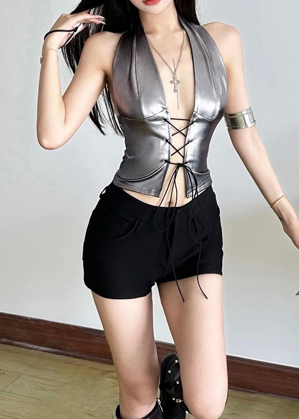 メタリックホルタートップス / VO1259