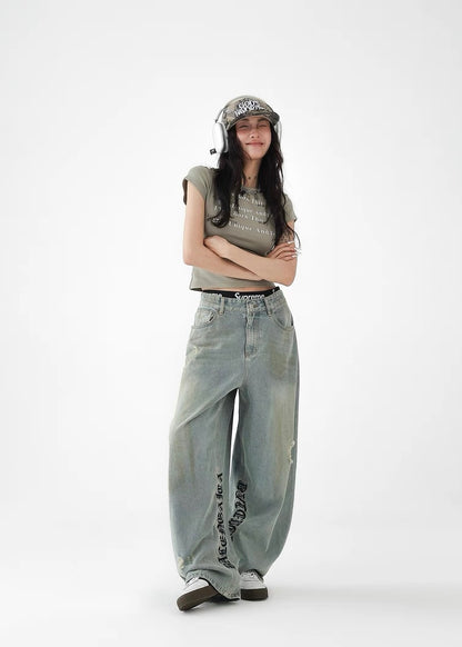 Slim fit cropped top / AS1247
