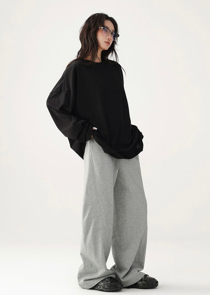 All-match loose long T-shirt / AS1199 