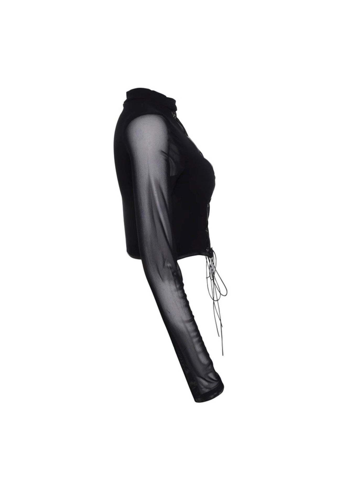 ゴシックレースアップトップス / VO1162