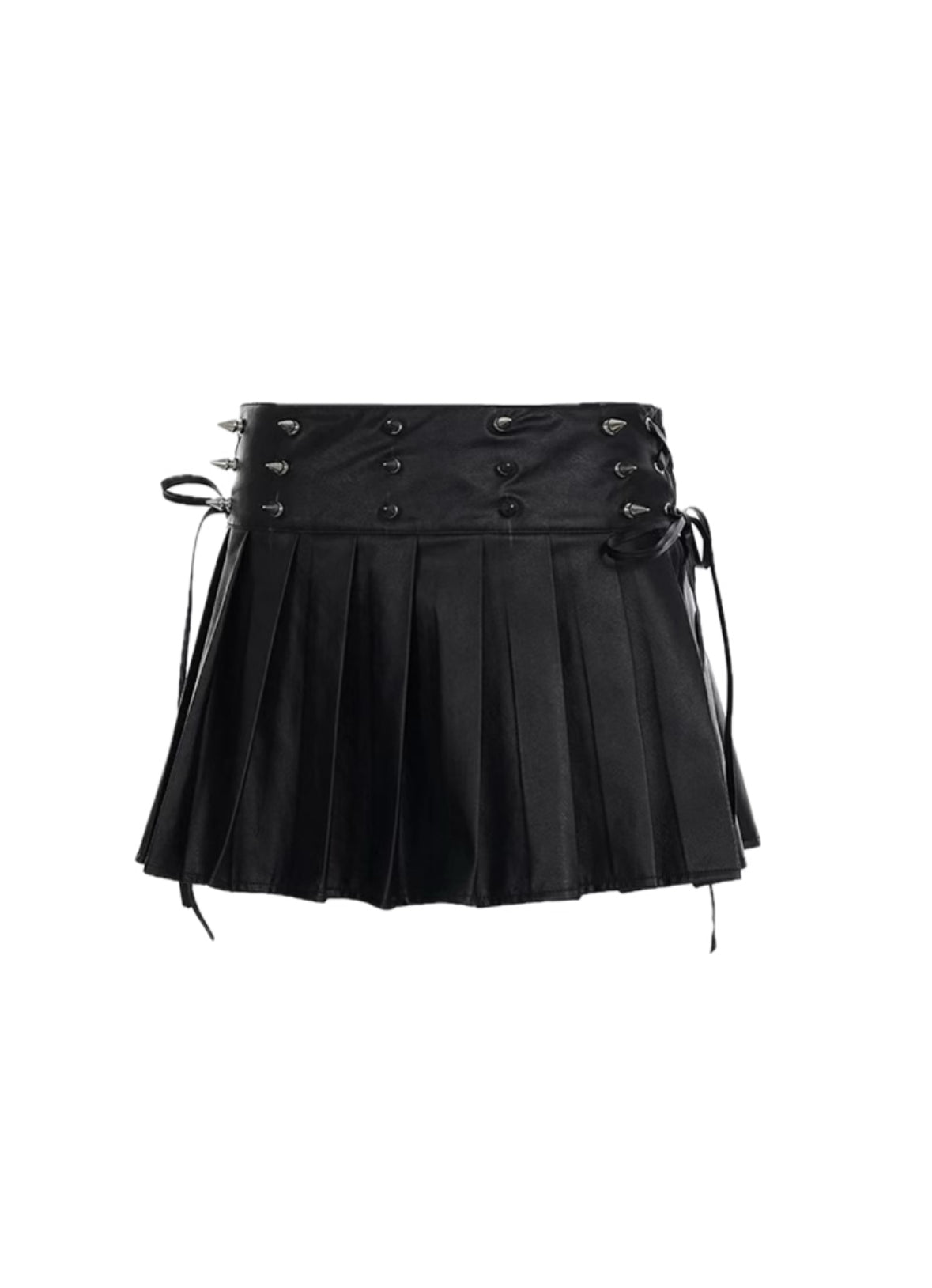 スタッズ付きプリーツスカート / VO1260
