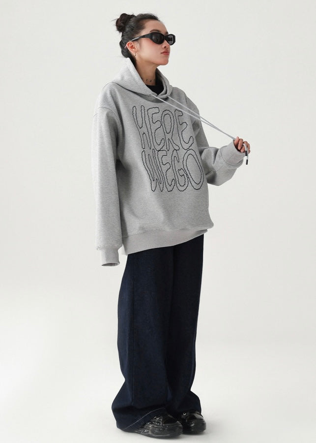 Drawstring pullover hoodie / AS1192 