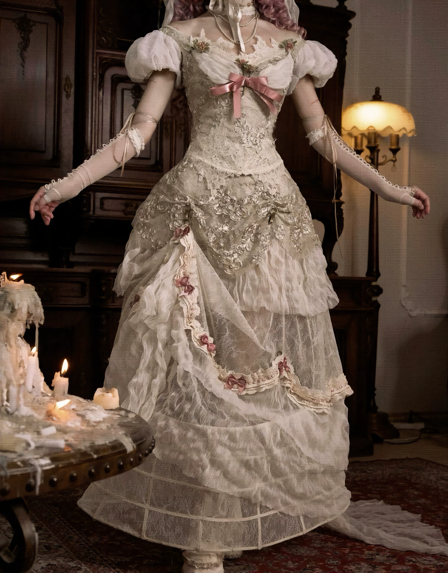 Basel French Elegant Long Tailored Skirt Set / DR02