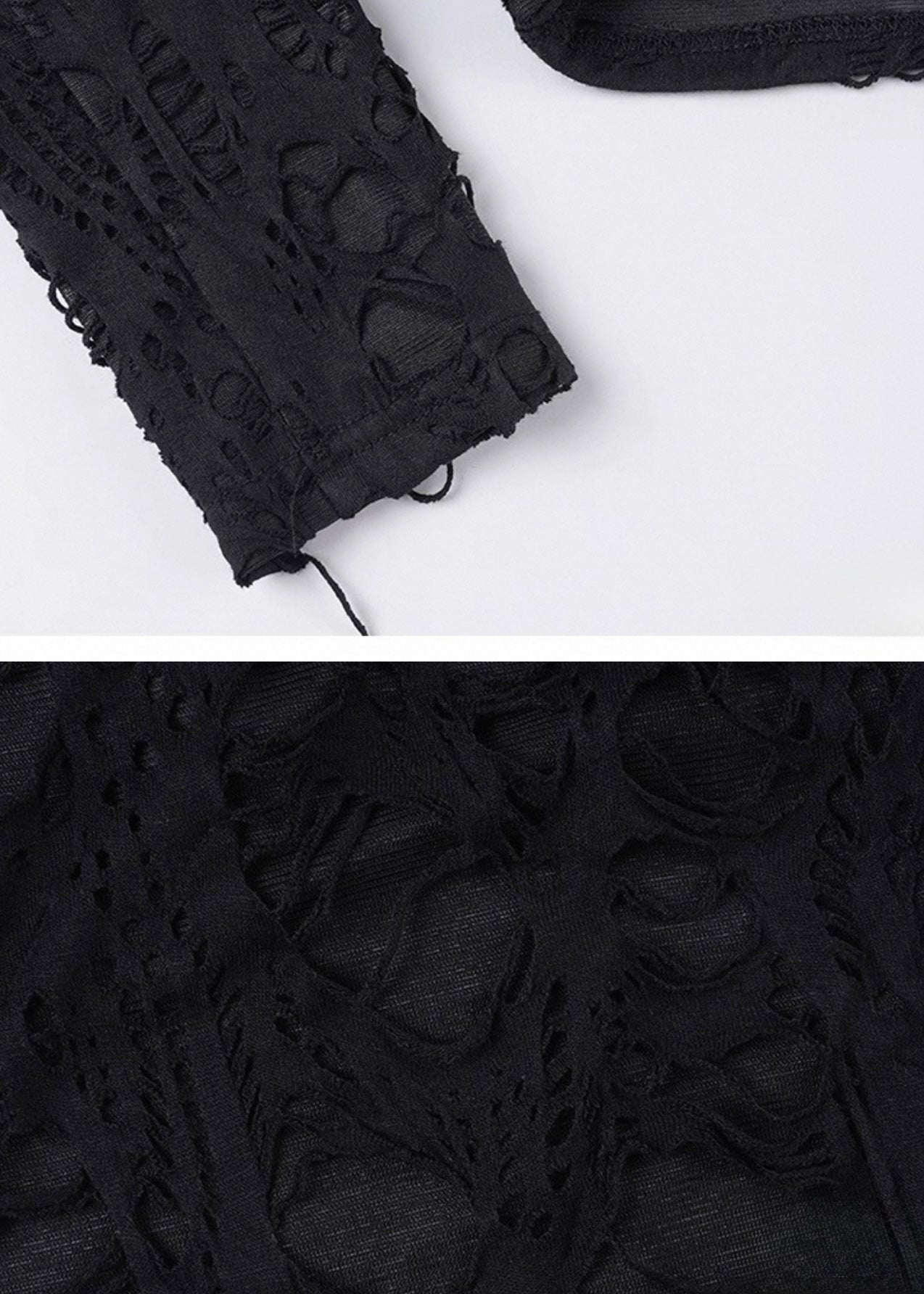 ゴシックカバーアップオフショルダートップ / VO1112