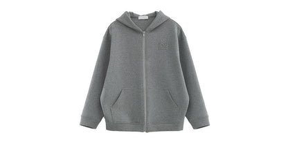hooded zipper sweatshirt / AS1138