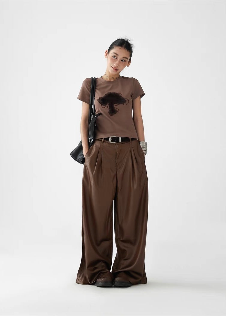 Fuzzy Mushroom T-shirt / AS1296