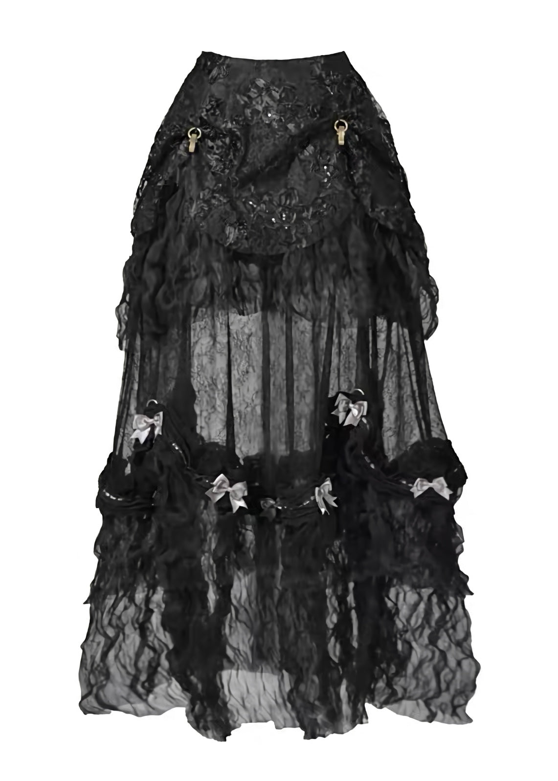 Gothic Long Tailored Skirt & Petti Coat / NC07