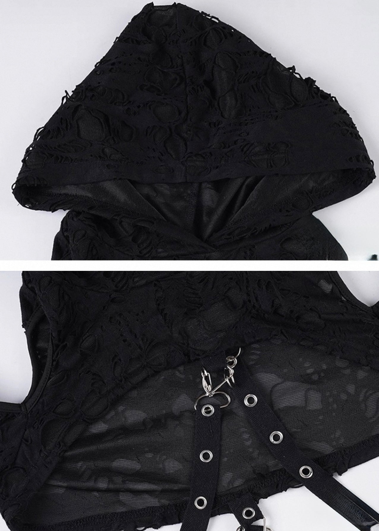 ゴシックカバーアップオフショルダートップ / VO1112