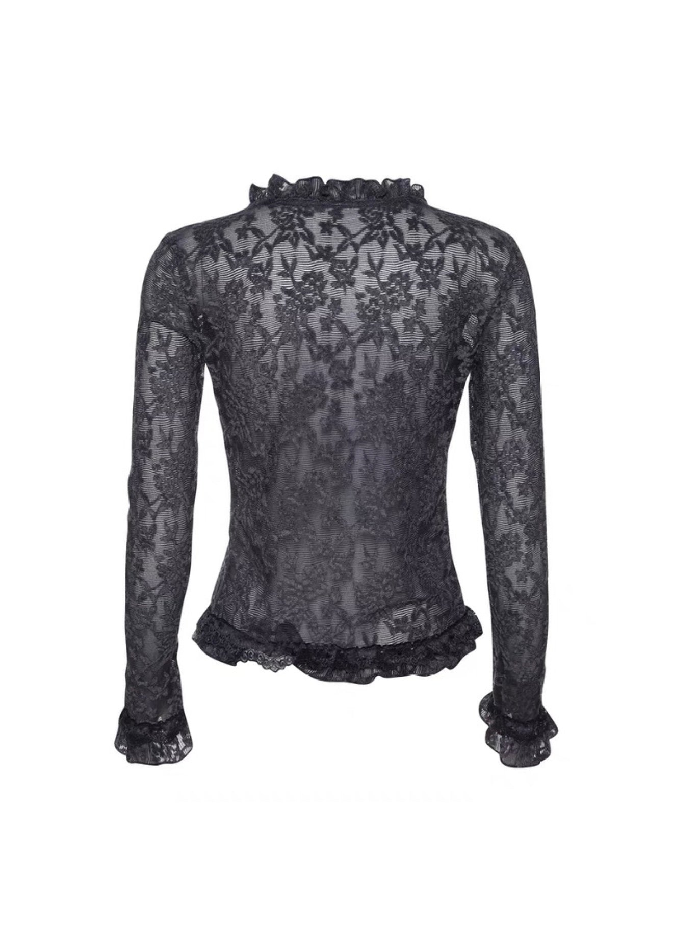 レースシースルートップス / VO1193