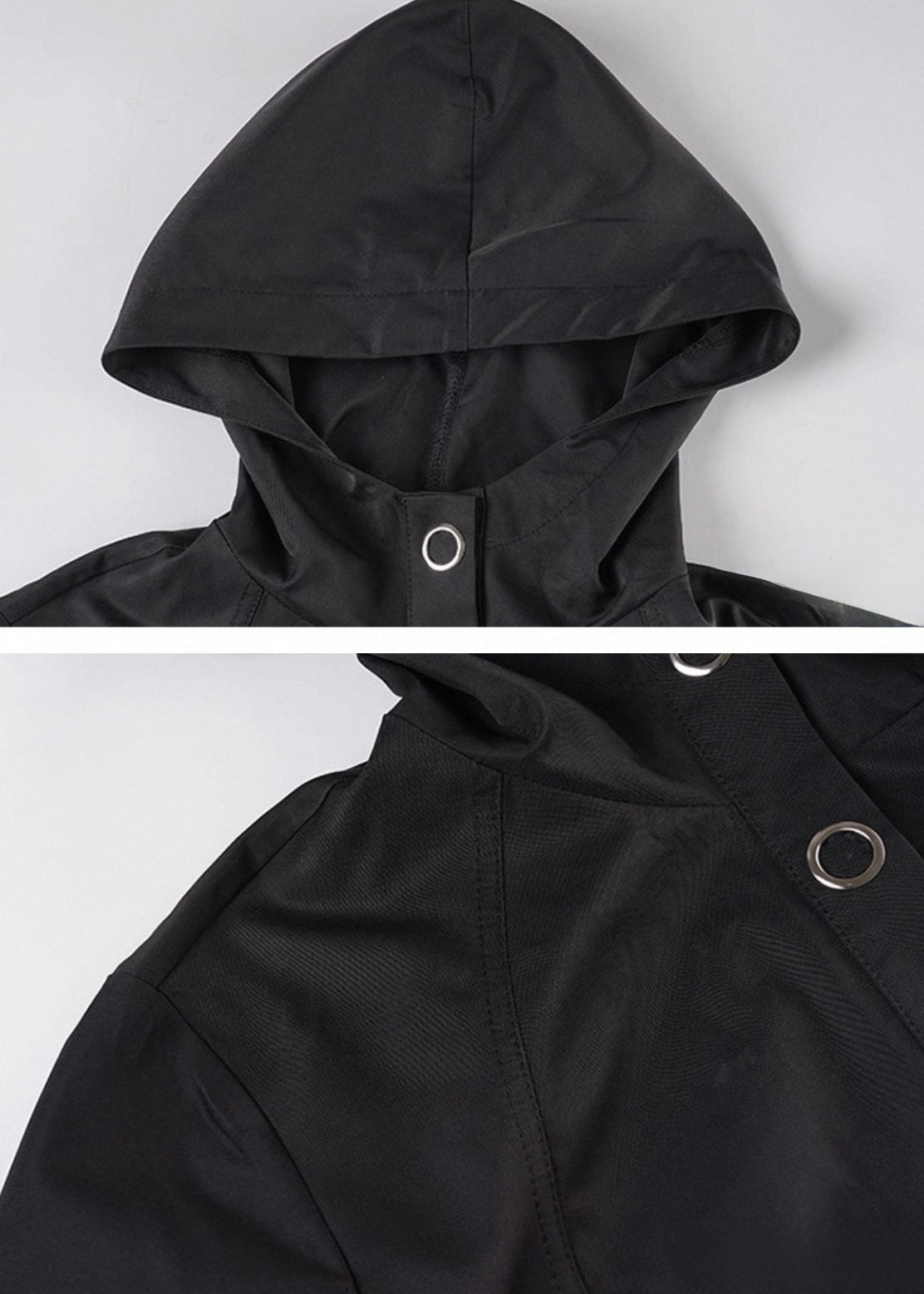 フード付きスタンドカラージャケット / vo1281