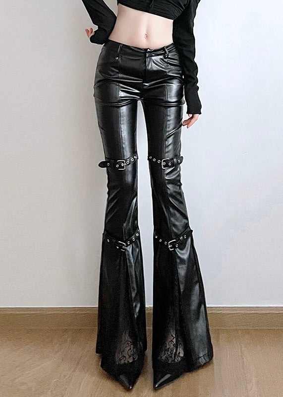 PUレザーフレアパンツ / VO1184 – va1halla