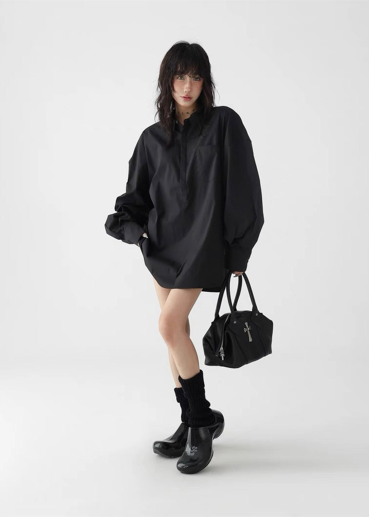 Loose long sleeve pullover / AS1297