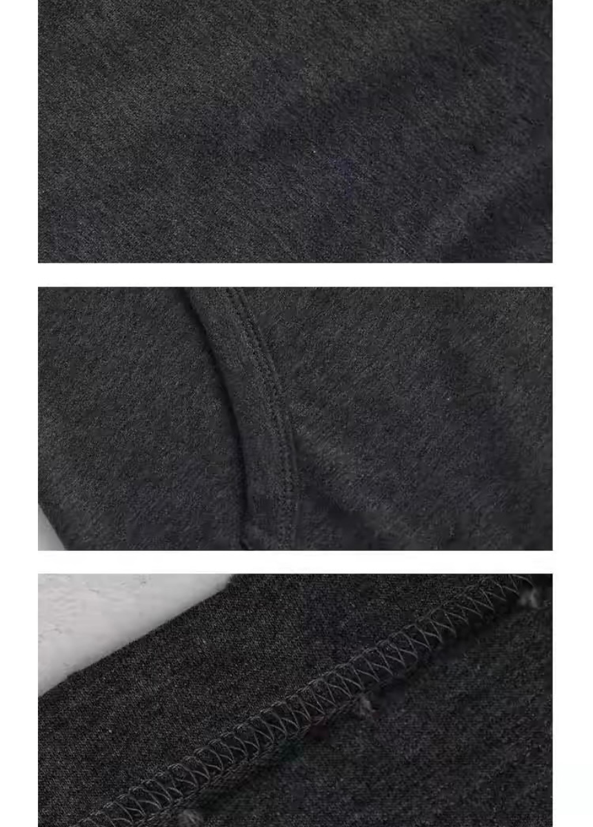 A-line long hooded dress / AS1300