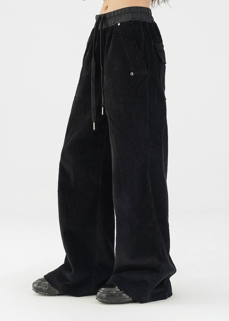 loose fit corduroy pants / AS1186 