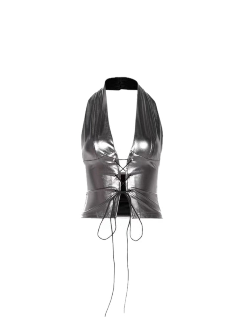 メタリックホルタートップス / VO1259