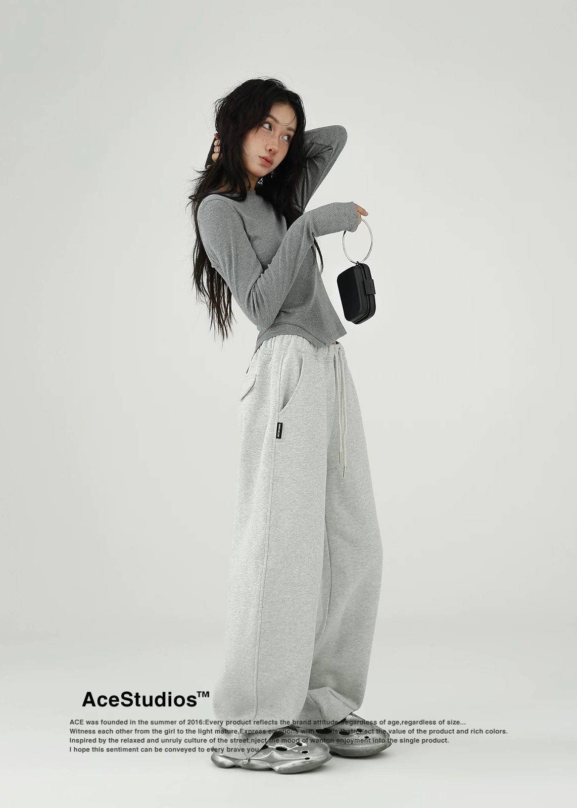 banana leg pants / AS1157