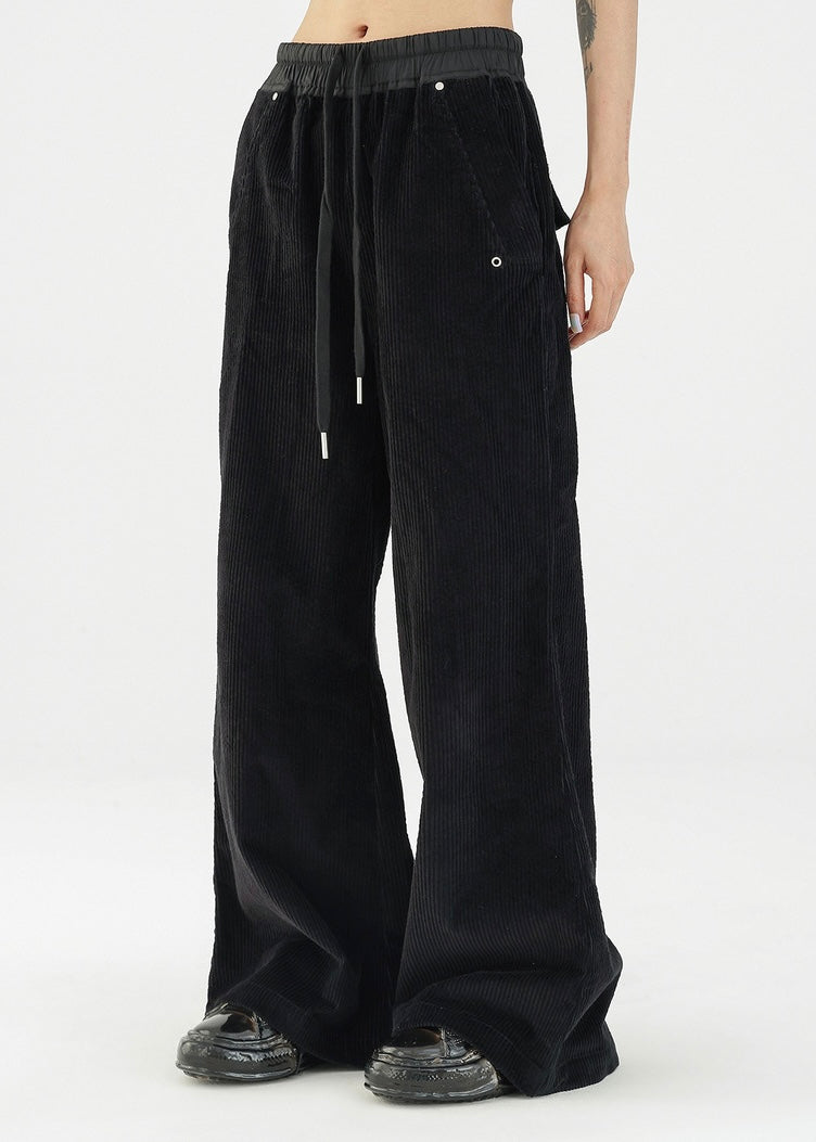 loose fit corduroy pants / AS1186 