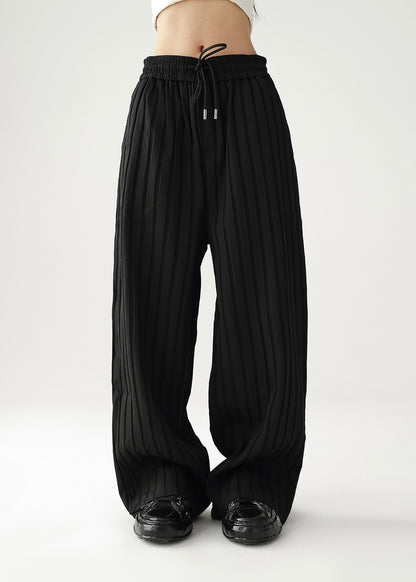 Loose straight wide pants / AS1201 
